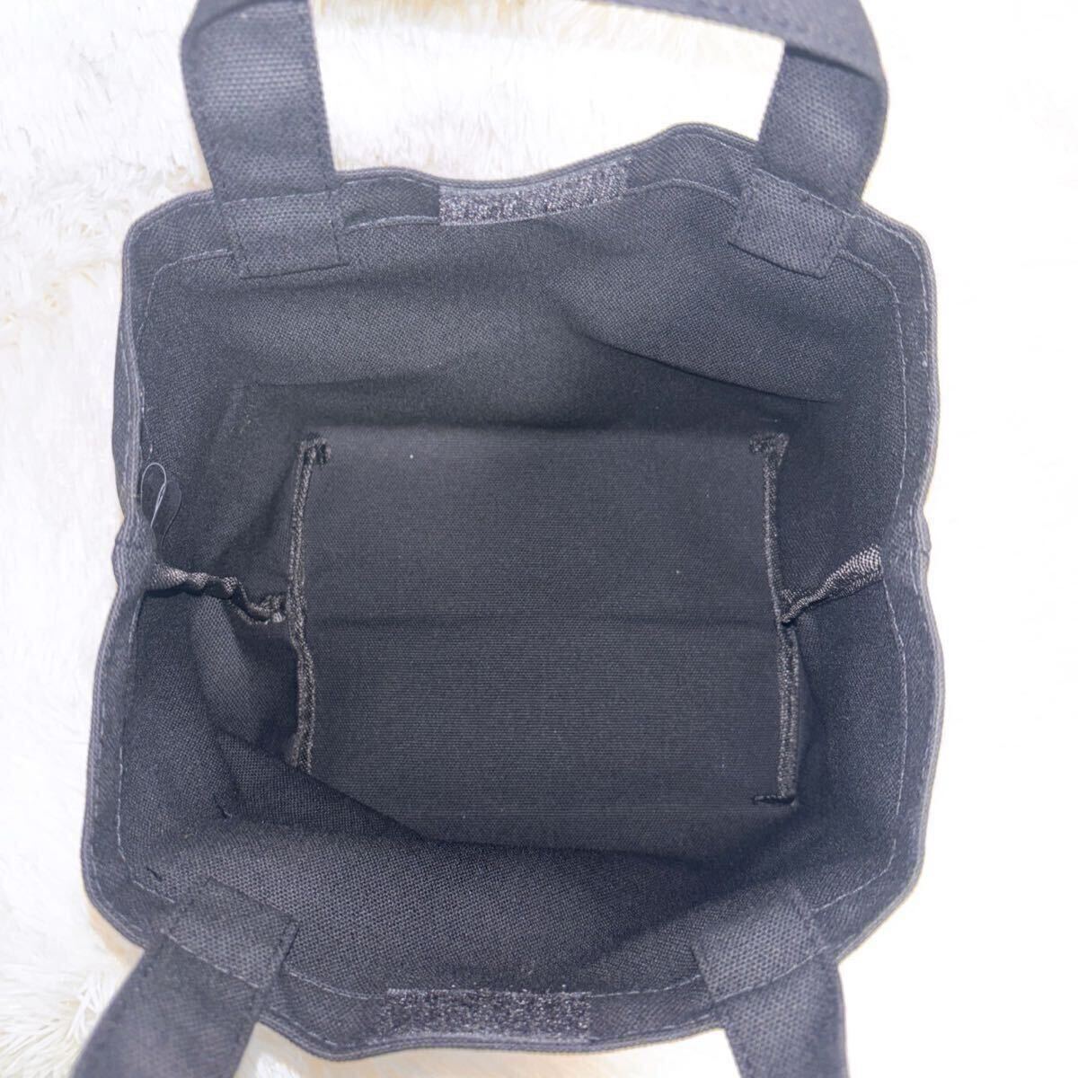 1 иен ~ новый товар не использовался PRADA Prada мужской женский большая сумка рука Cart eko Second бизнес черный парусина casual 