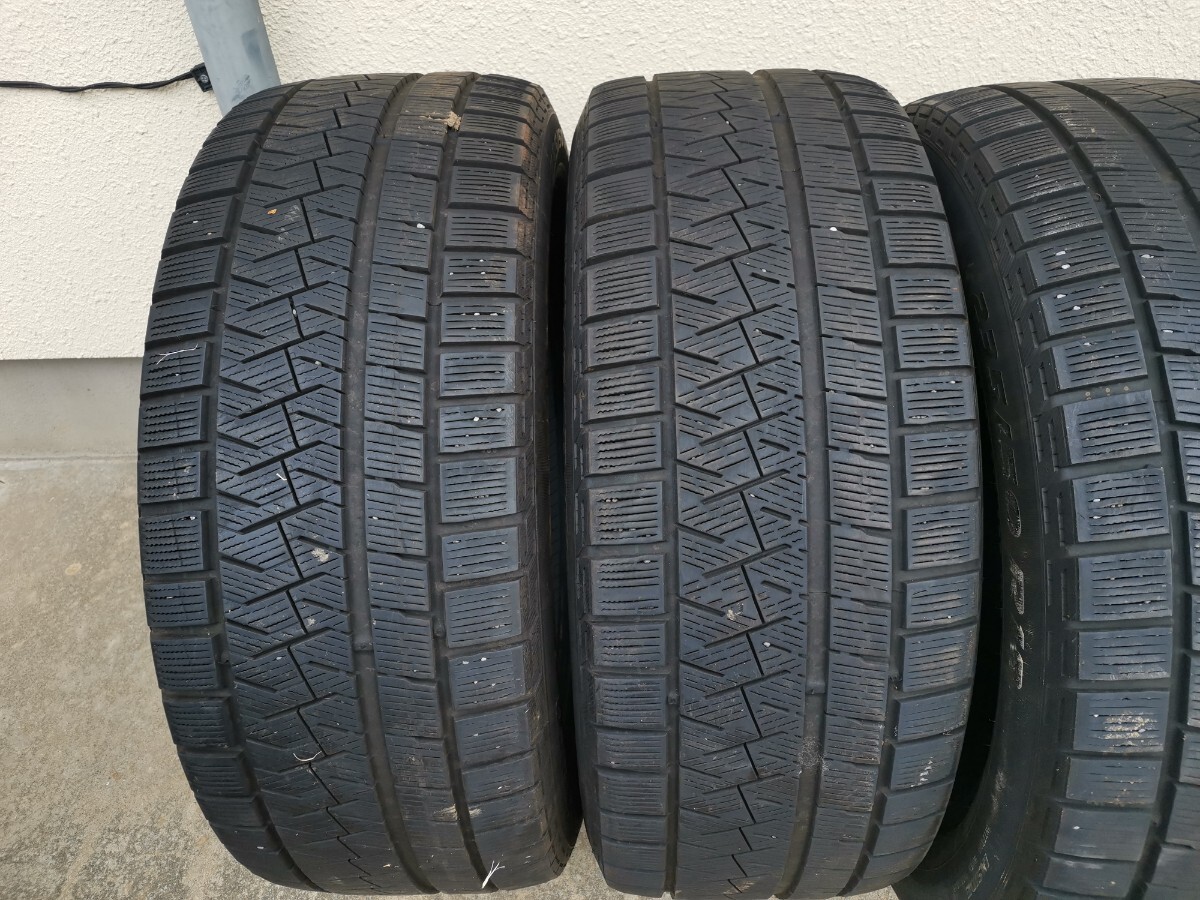 中古 ★21年製★ ヴェルファイア アルファード ピレリICE ASIMMETRICO 235/50R18　4本セット スタッドレス　_画像4