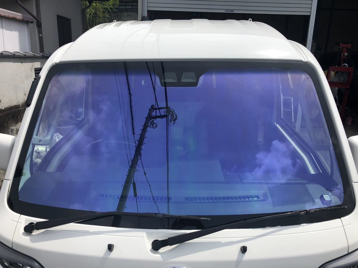 ハイゼット　トラック　ジャンボ　全年式　S500P S510P カット済み　熱成形済み　ゴーストフィルム　ゼノン2オーロラ84_画像6