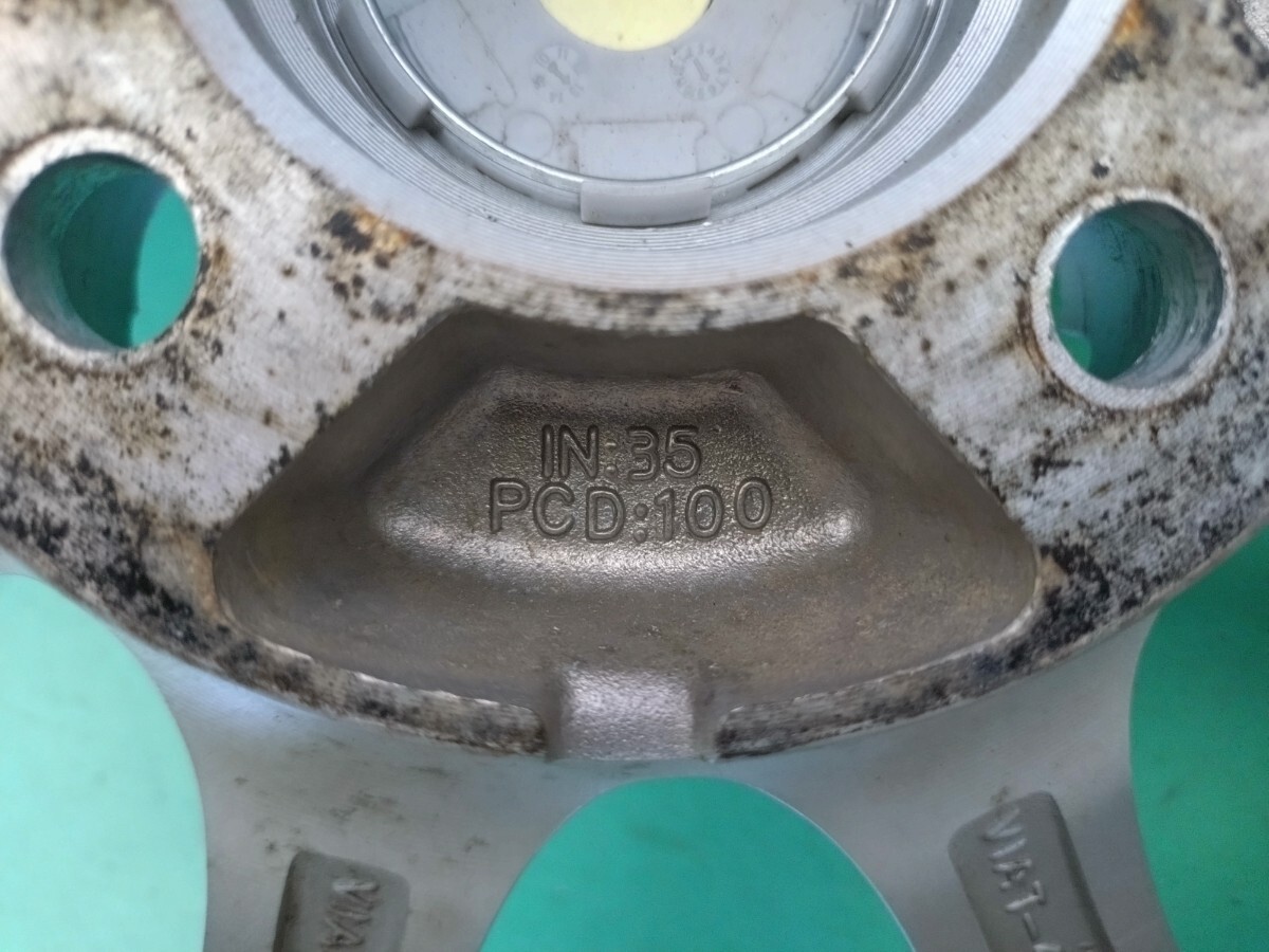 ☆１３インチ☆社外アルミスタットレスセット☆155/80R13☆@62_画像4