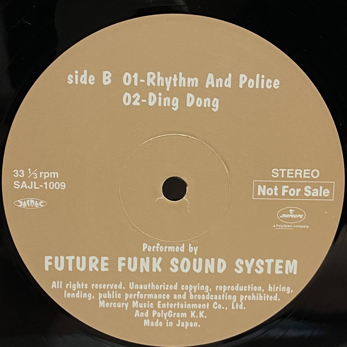 プロモ非売品 織田裕二 マキシ・プリースト Yuji Oda with Maxi Priest Love Somebody 松本晃彦 Rhythm And Police 踊る大捜査線 SAJL-1009_画像4