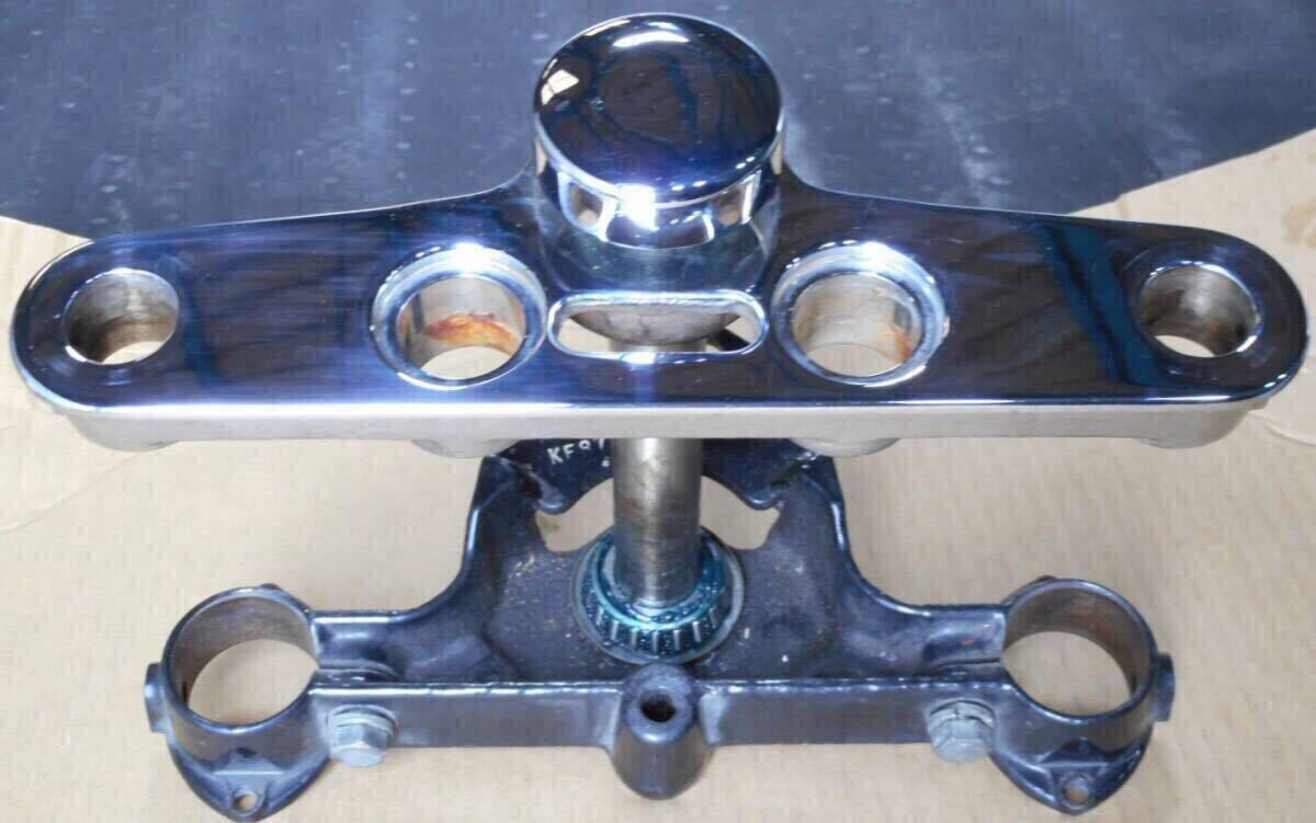 ☆ハーレー ファットボーイ FLSTF 純正品 フロントステム トリプルツリー_画像5