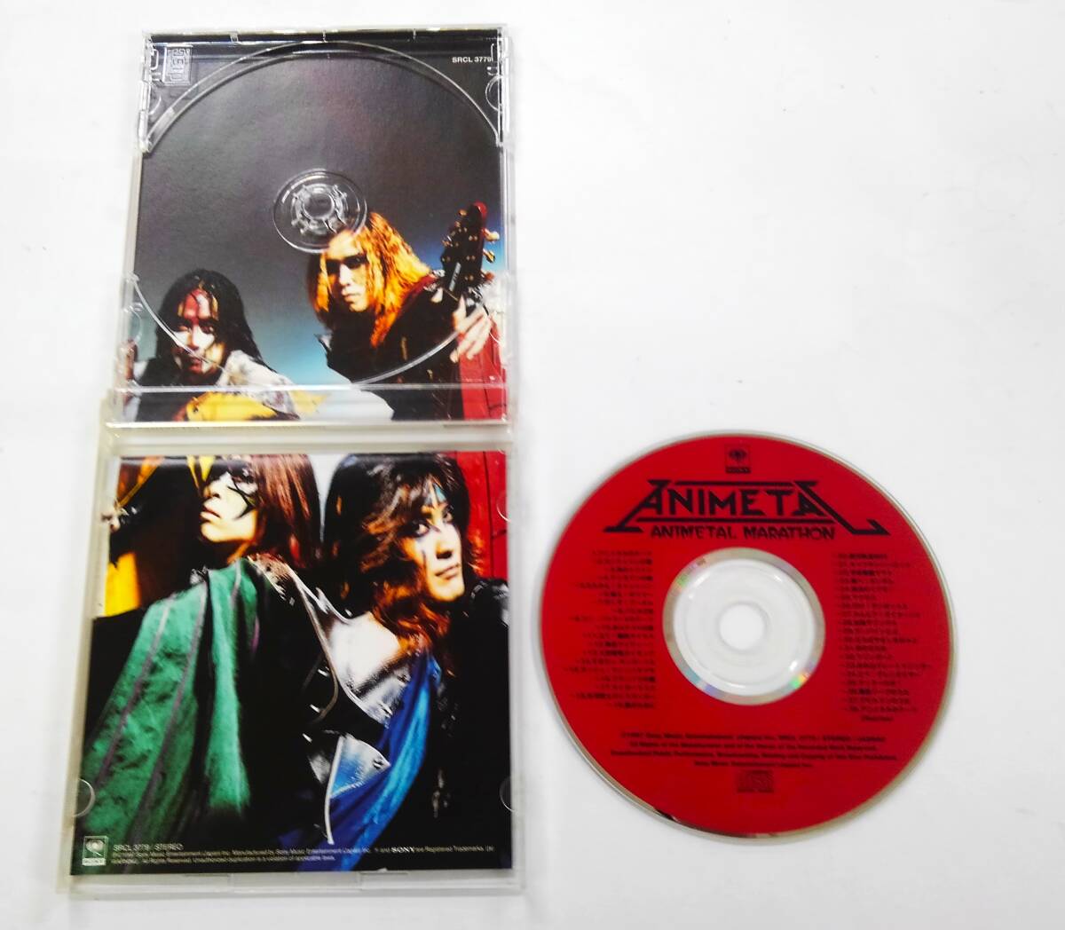 万1 18841 アニメタル・マラソン / ANIMETAL　※ケースに割れあり_画像2