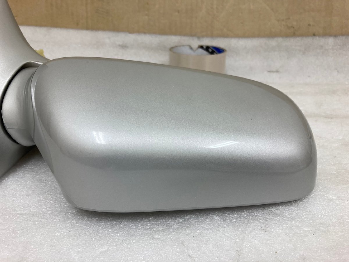 スバル インプレッサワゴン GF1 純正 右 ドアミラー サイドミラー 右側 運転席側 カプラ6ピン 792 シルバー おまけ付 作動OK 802353_画像3