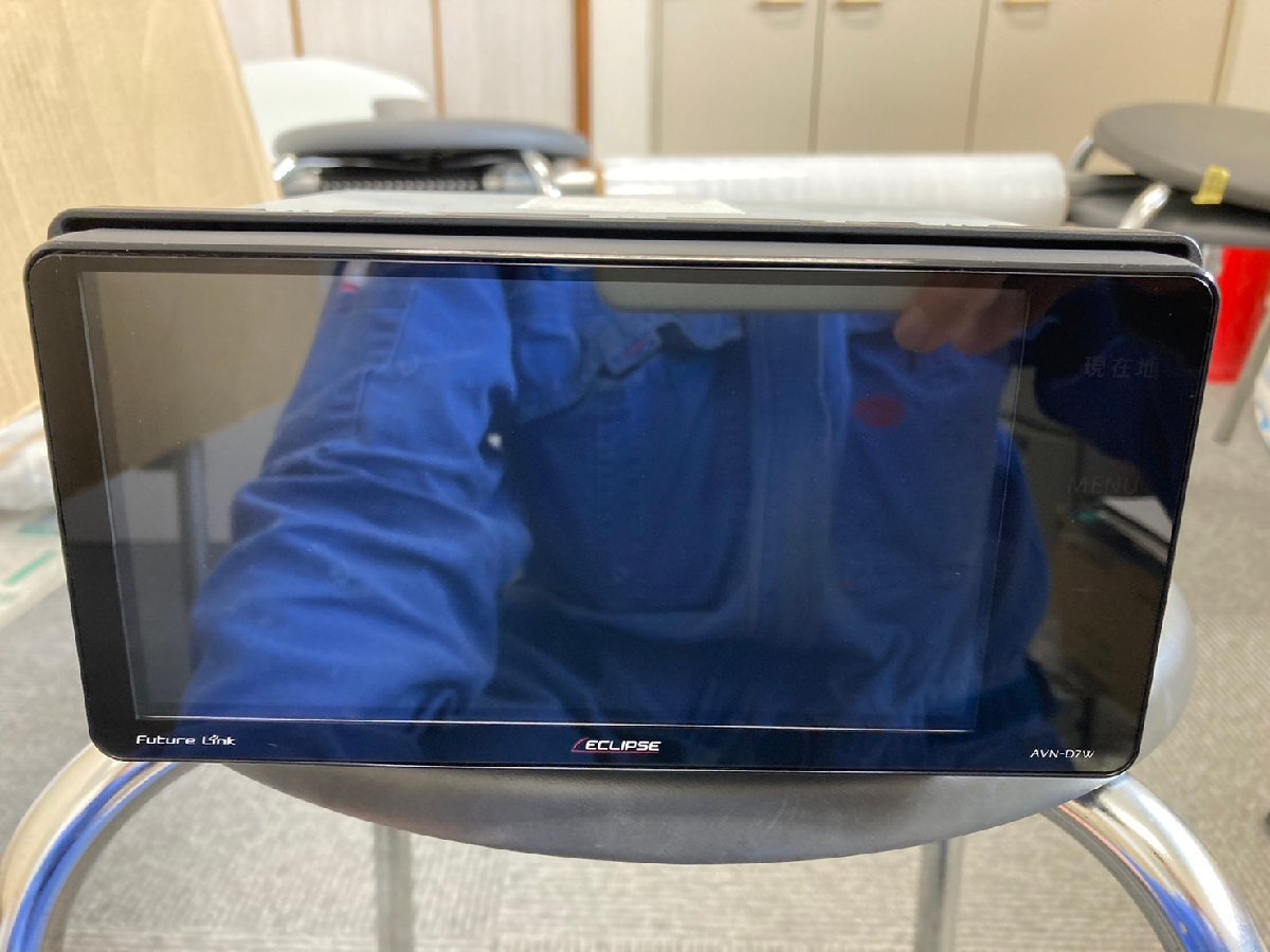 ECLIPSE 　イクリプス　AVN-D7W　ナビ連動接続ドライブレコーダ付　フルセグナビ　2016年地図データ　日本製　作動確認済　★980★_画像1