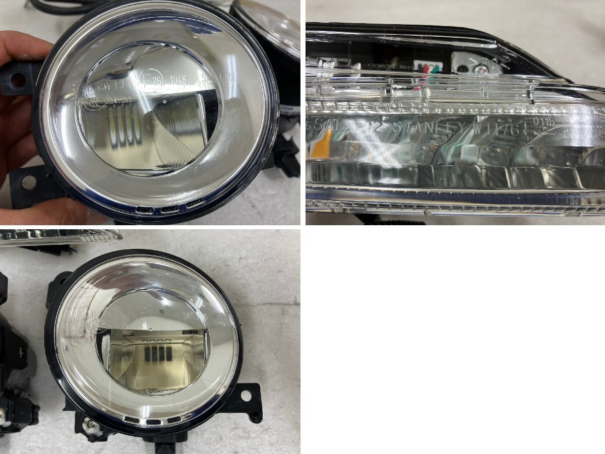 訳あり 日産 ニッサン フーガ HY51 左右フォグランプ・右LEDウィンカー3点セット! フォグライト スタンレー STANLEY W1176 801961_画像9