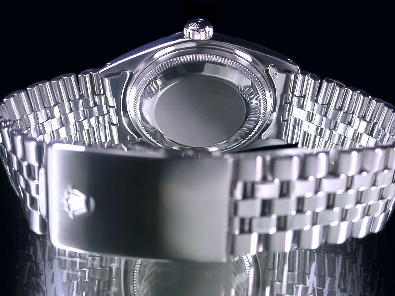 ★超美品 ROLEX ロレックス 14金WGフルーテッド ブラック Ref.1601 Cal.1570 6251H デイトジャスト オイスターパーペチュアル 綺麗★_画像4