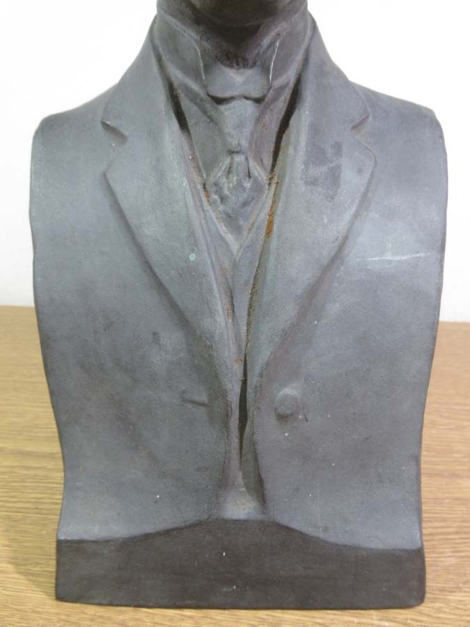 【真作保証】 朝倉文夫 自作 若槻禮次郎像 ブロンズ 彫刻家 日本芸術院会員 文化勲章受章者 コレクター放出品 大分県 竹田市 島根県_画像7