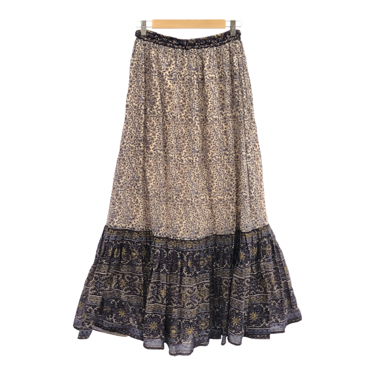 Deuxieme Classe ドゥーズィエムクラス 花柄 フラワー ロングスカート 25060510000430 レディース アパレル 服 フリーサイズ ブルー_画像2