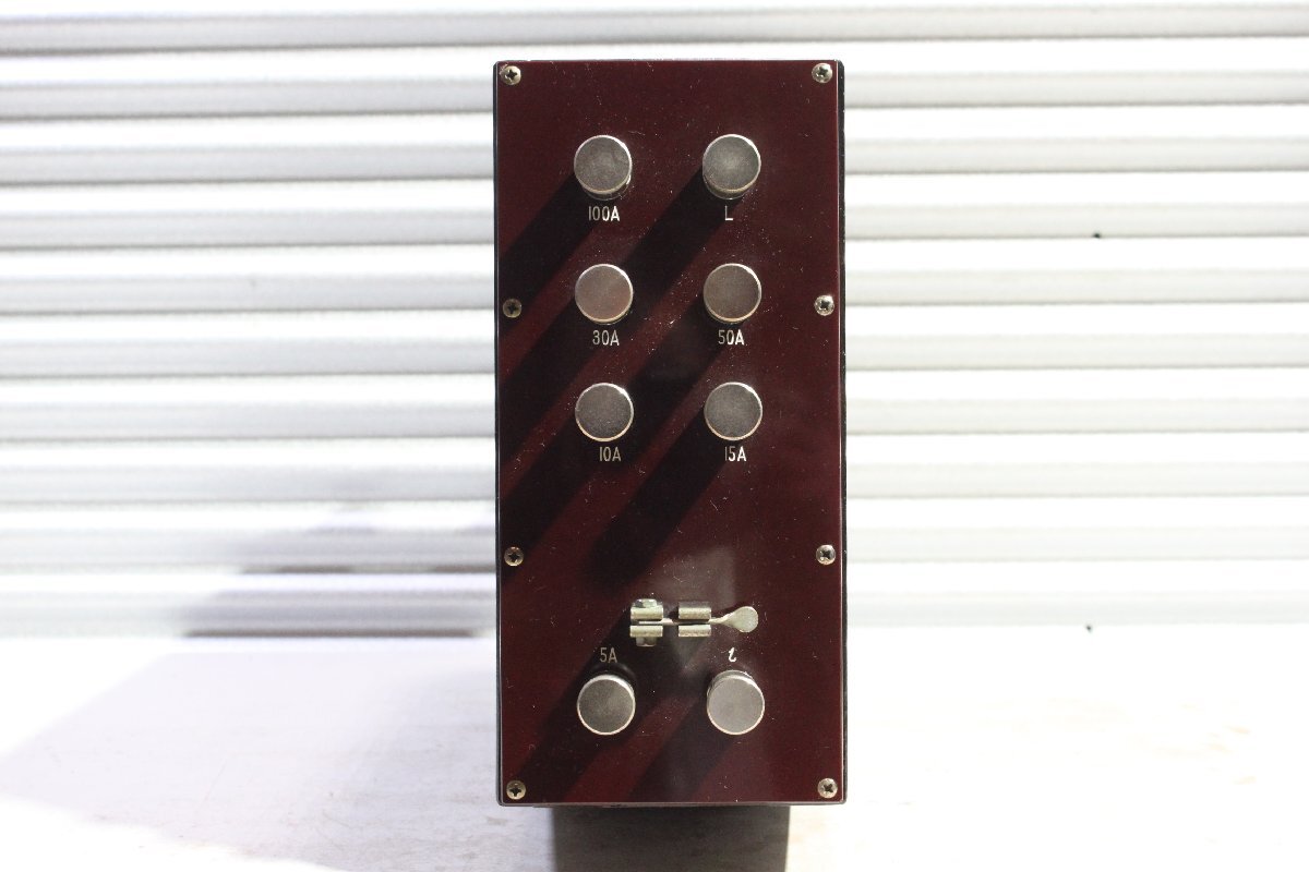 【美品】YOKOGAWA 横河計測 PORTABLE CURRENT TRANSFORMER TYPE 2241 計器用変成器 電流トランス 変流器 木製_画像3