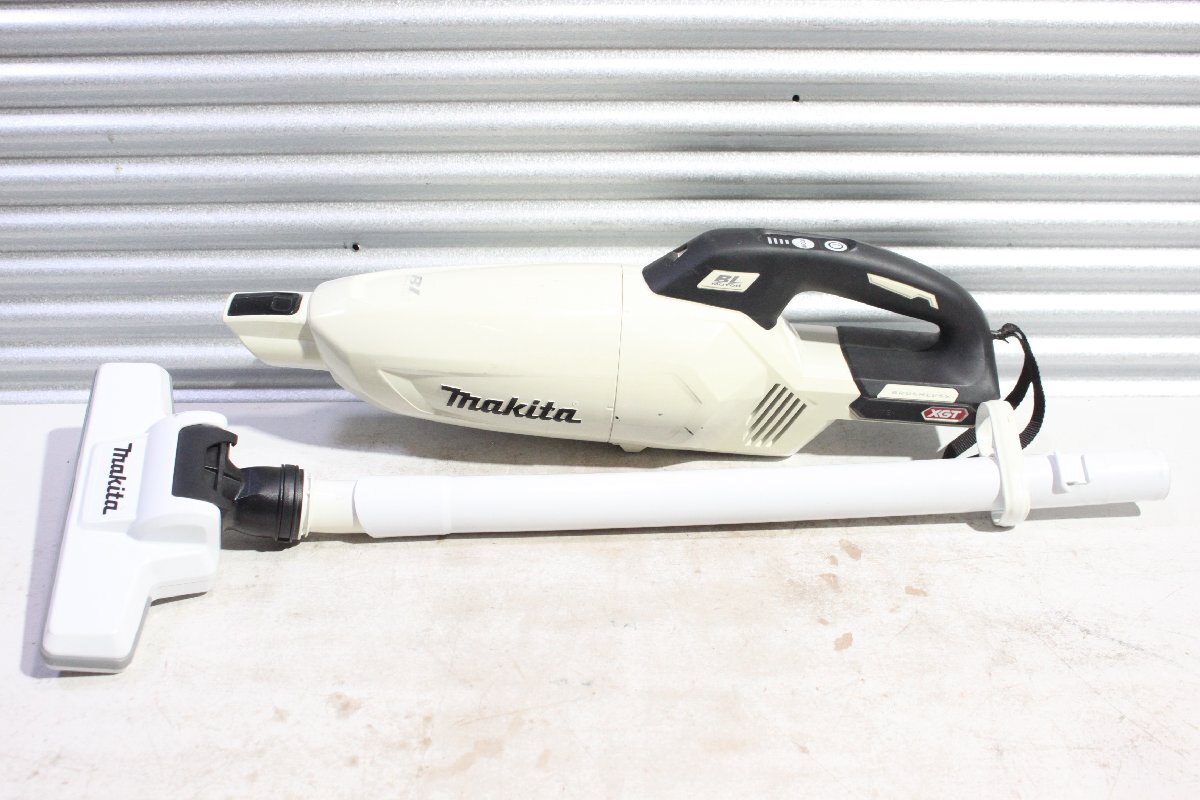 1円スタート!【中古】makita マキタ 40Vmax 充電式クリーナ CL001G 本体のみ_画像1
