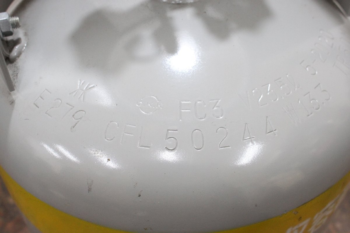 【中古】冷媒回収容器 液化フルオロカーボン フロートセンサー付回収ボンベ 24L(20kg) 現状_画像5