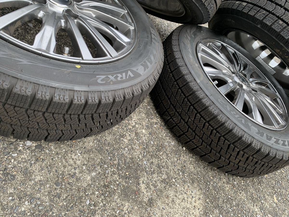 VRX2 スタッドレスタイヤとホイールセット　 ブリヂストンブリザック_画像9