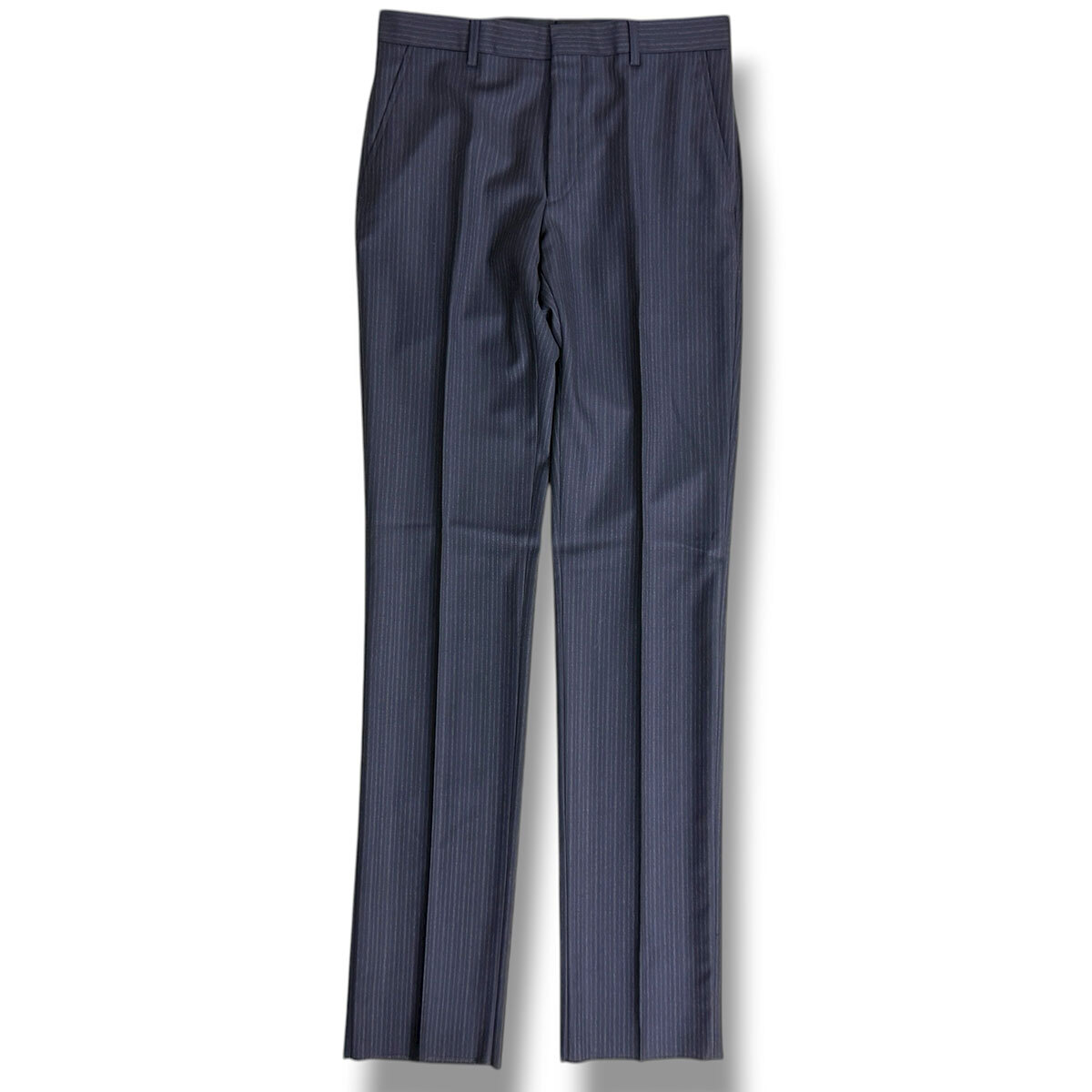 J6415 新品 ポロラルフローレン 381 BLEECKER イタリア製 ストライプスーツ ネイビー 52/42 POLO RALPH LAUREN_画像6