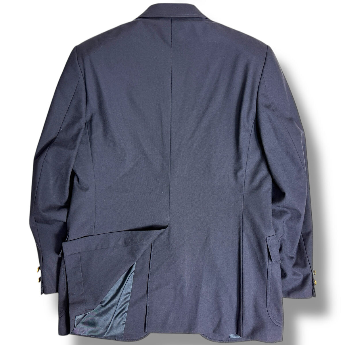 J7055 美品 ブルックスブラザーズ 金ボタン 紺ブレザー紺ブレ YA6 BROOKS BROTHERS_画像4