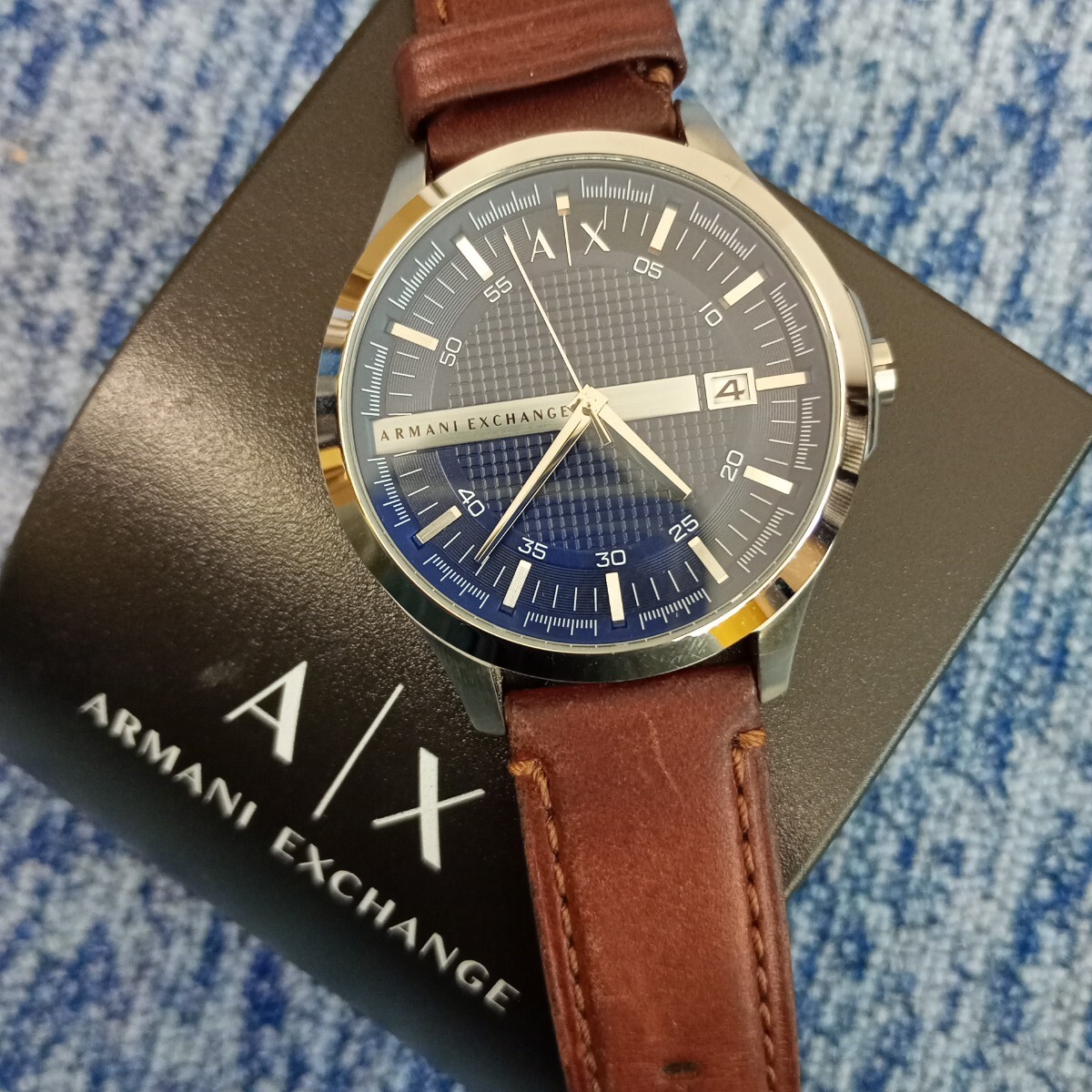 １円出品!!　Ｇ-246　アルマーニエクスチェンジ　メンズ　 腕時計　ＡX2133　動作未確認商品_画像9