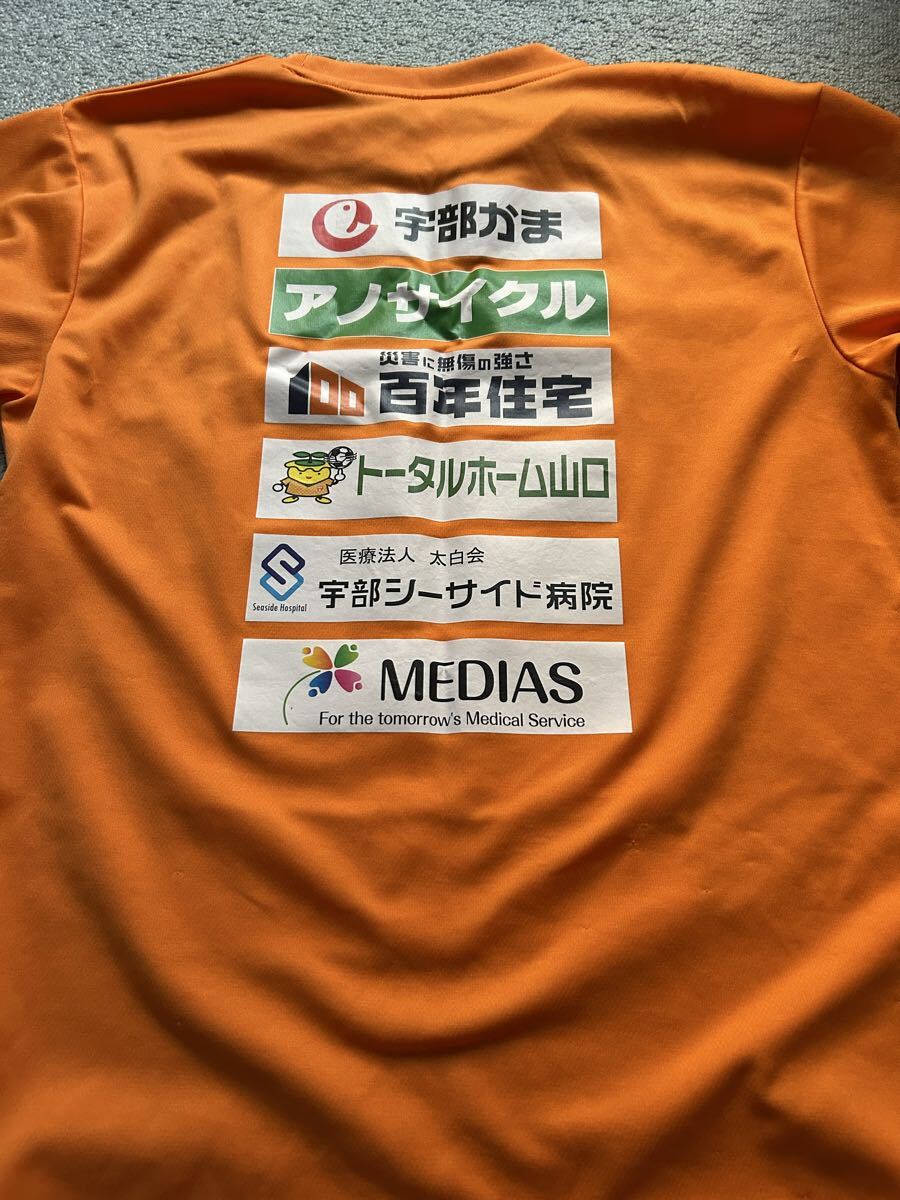 レノファ山口　トレーニングシャツ　練習着　支給品_画像2