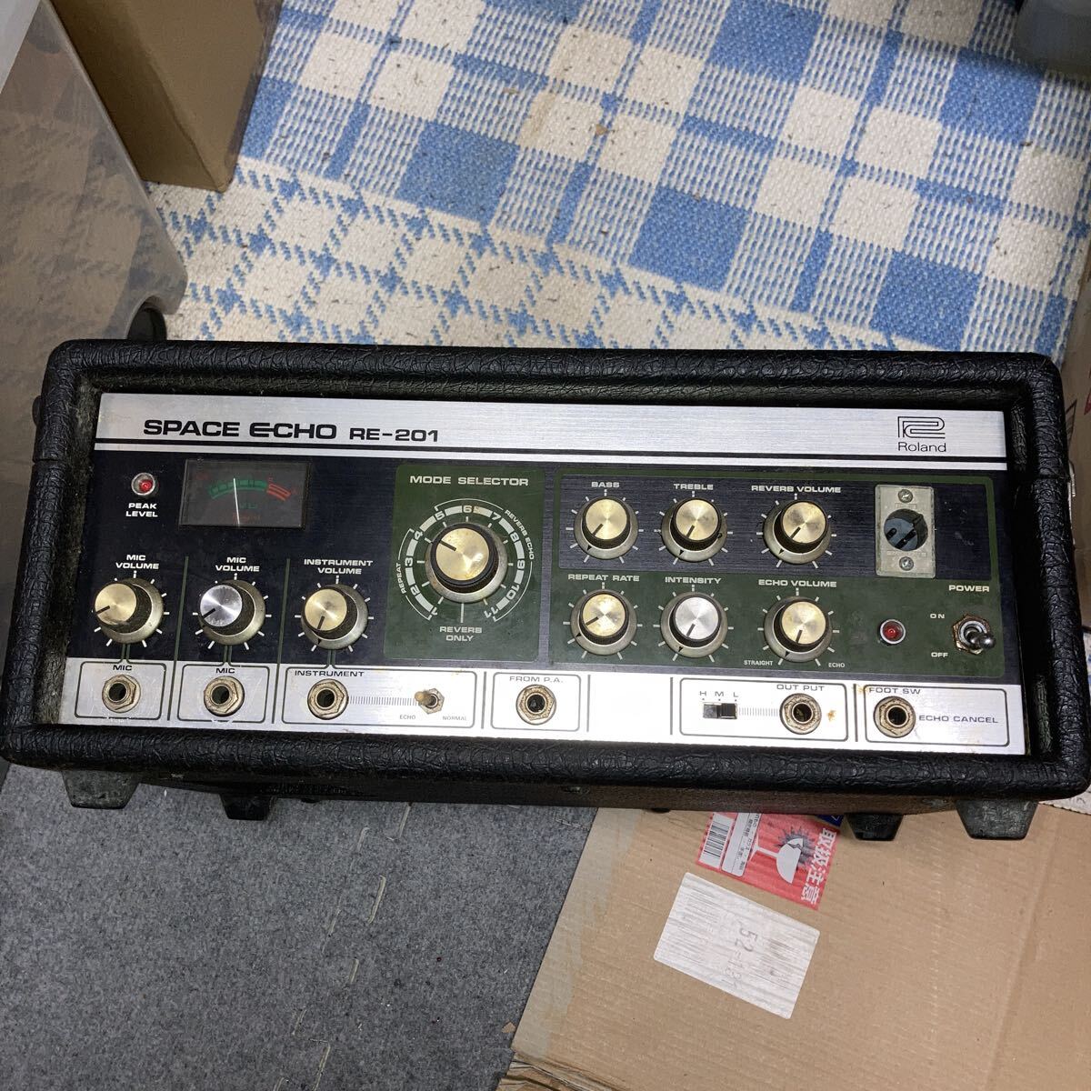 Roland Space eko -RE-201 эффектор электризация проверка только Junk Roland Space eko -RE-201 эффектор электризация проверка только Junk