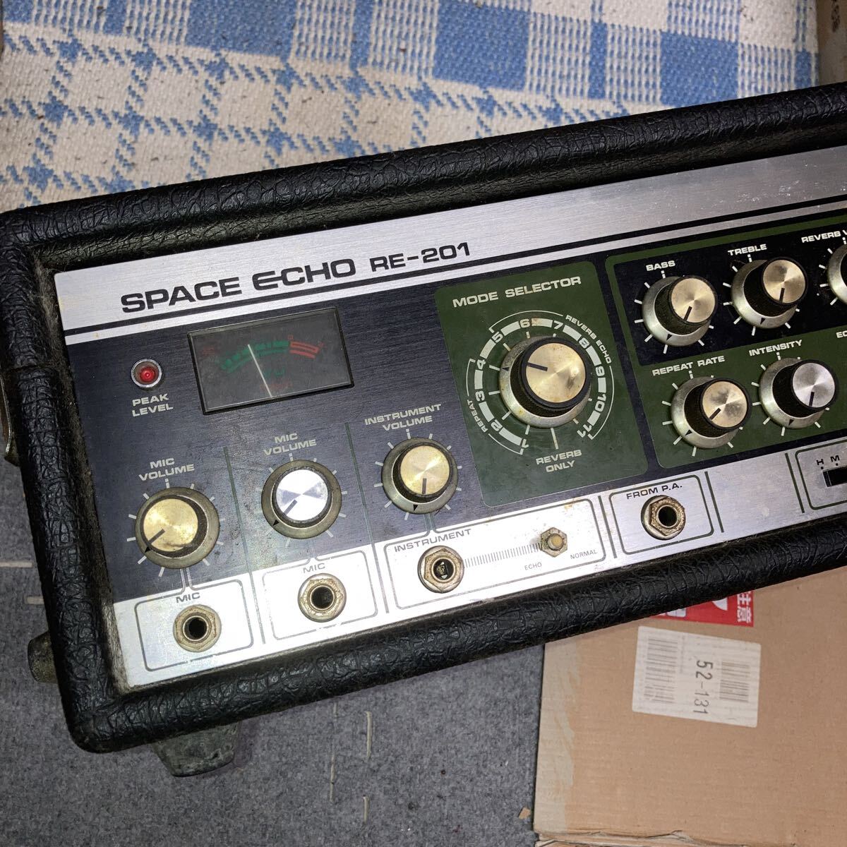 Roland Space eko -RE-201 эффектор электризация проверка только Junk