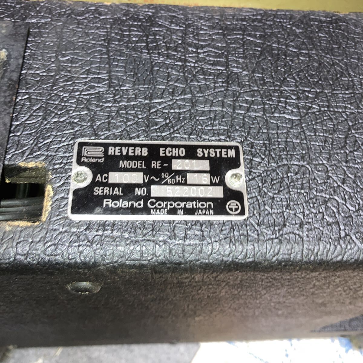 Roland Space eko -RE-201 эффектор электризация проверка только Junk