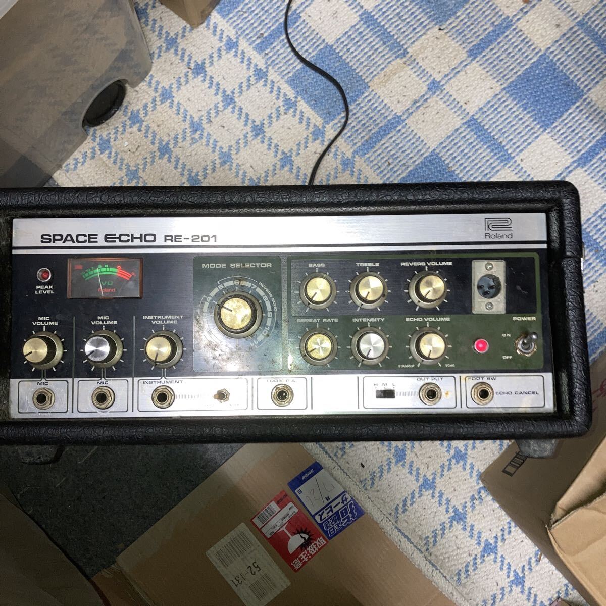 Roland Space eko -RE-201 эффектор электризация проверка только Junk 