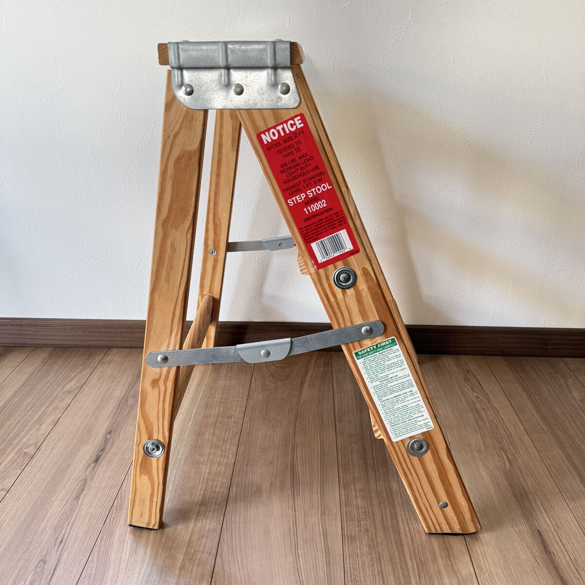 Michigan ladder ミシガンラダー　木製脚立USA製　廃盤品_画像3