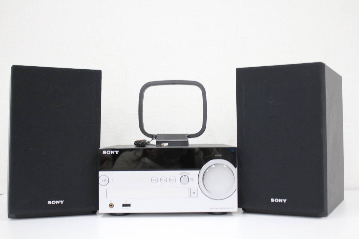 【返品保証】 ソニー Sony HCD-SX7 マルチオーディオコンポ 2017年製 コンポセット BT1517_画像1