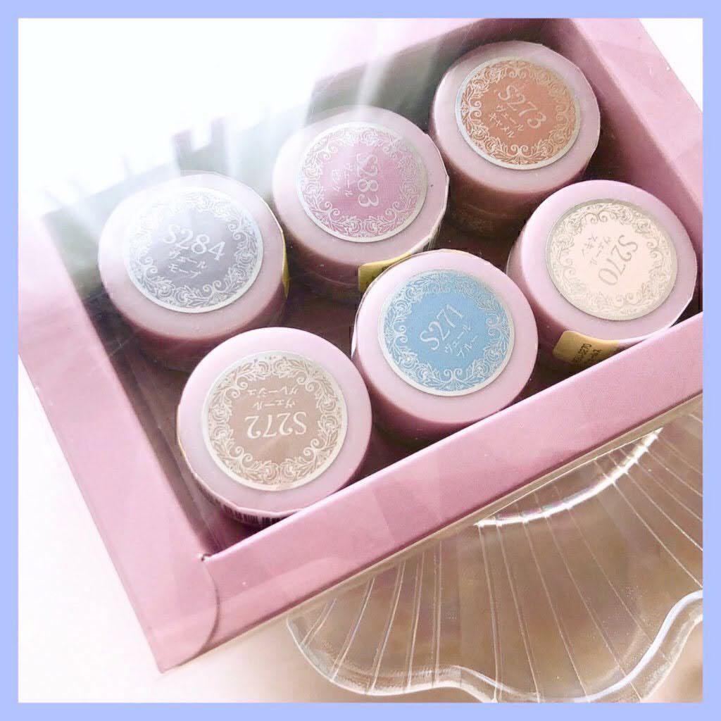 PREGEL Muse カラージェル 【新品6色セット】ヴェール シアーカラー_画像1