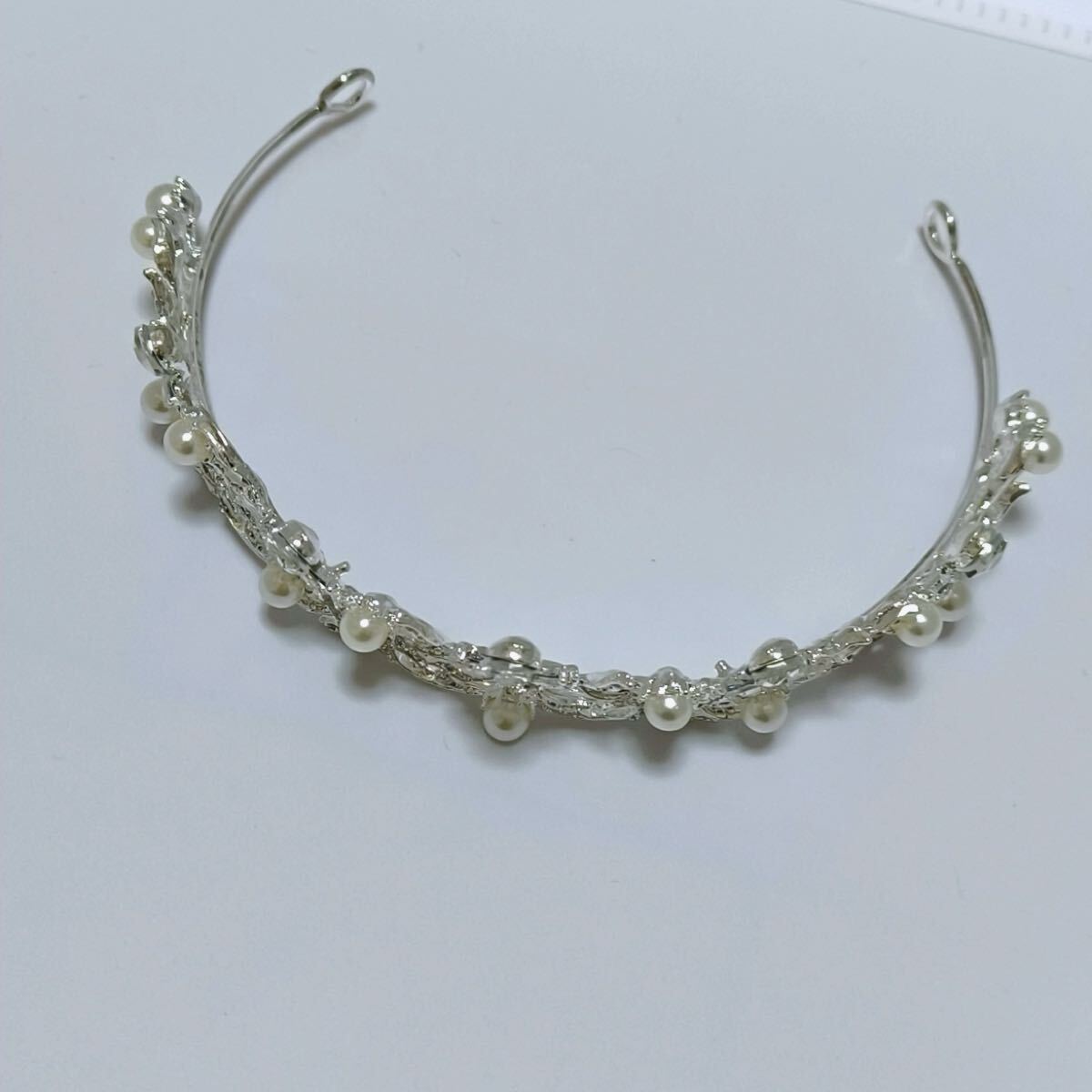  Tiara головной убор аксессуары для волос свадьба свадебный жемчуг свадьба серебряный аксессуары party 