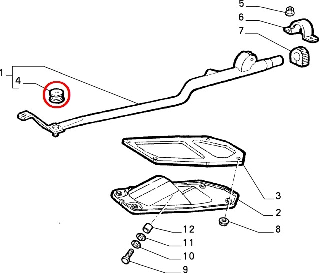 新品!送料 純正フィアット/アルファロメオ A112 145 155 GTV スパイダー 916系 シフト リンケージ ブッシュ 4259848/46470381_画像5