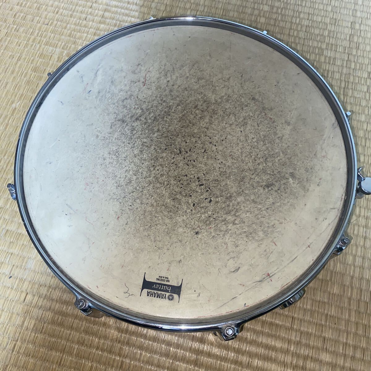 ヤマハ　スネアドラム　SD355ME シリアルナンバーLO-4813 YAMAHA_画像1