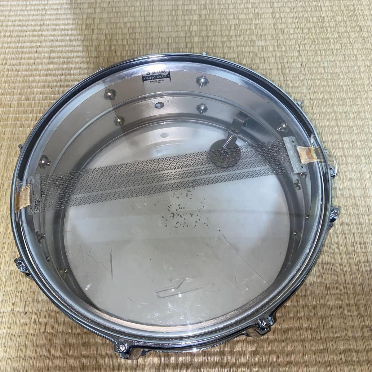 ヤマハ　スネアドラム　SD355ME シリアルナンバーLO-4813 YAMAHA_画像3