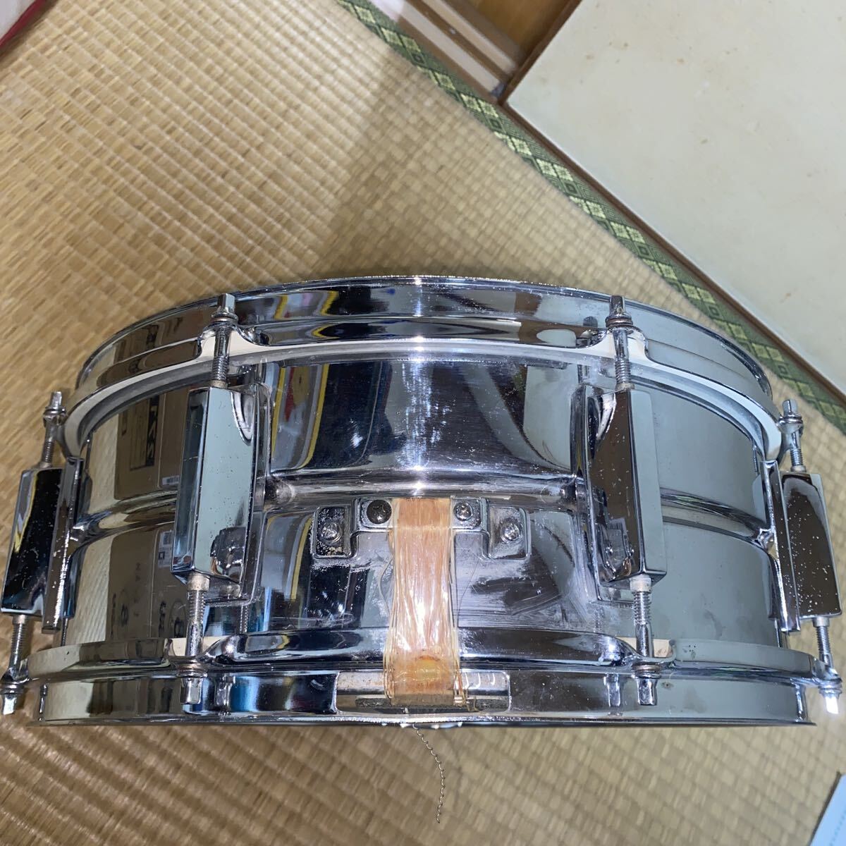 ヤマハ　スネアドラム　SD355ME シリアルナンバーLO-4813 YAMAHA_画像5