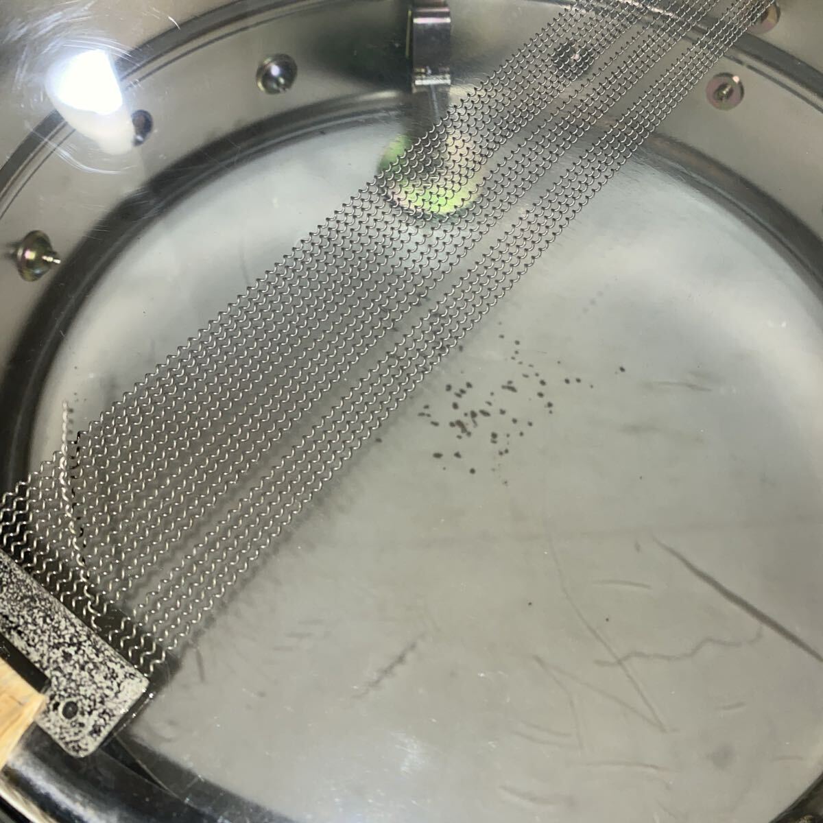 ヤマハ　スネアドラム　SD355ME シリアルナンバーLO-4813 YAMAHA_画像9