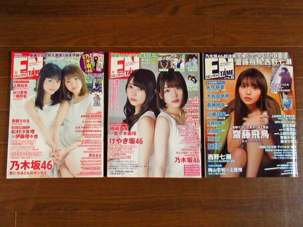 月刊 ENTAME！ エンタメ！ 2014～2020年 14冊 AKB48/SKE48/フレンチ・キス/乃木坂46/欅坂46/他 NA25_画像3