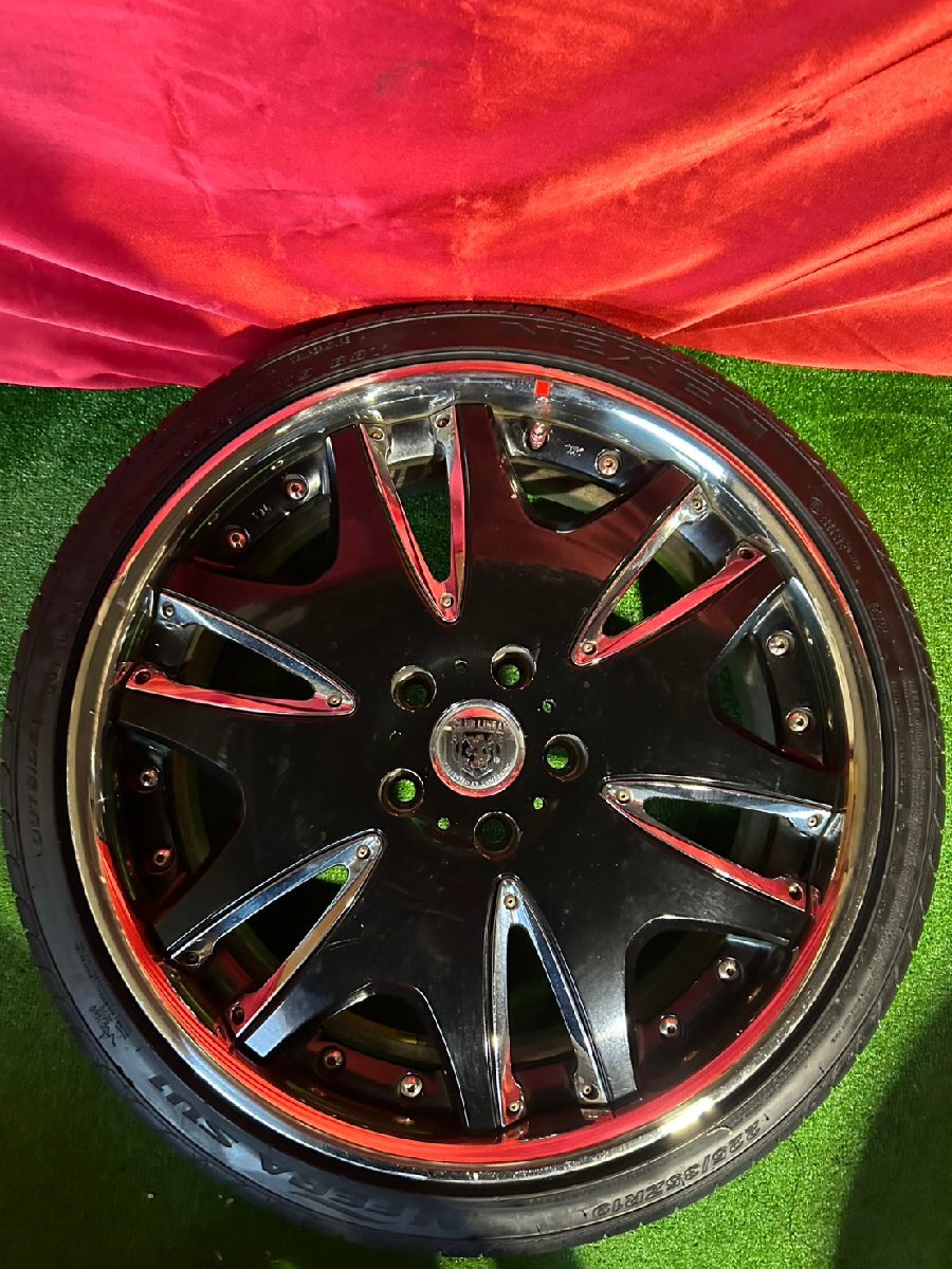 【溝アリ・2024年製】クラブリネア 19インチ 7.5J PCD114.3 5穴 ET53 NEXEN 225/35R19 ノア ヴォクシー　等_画像4