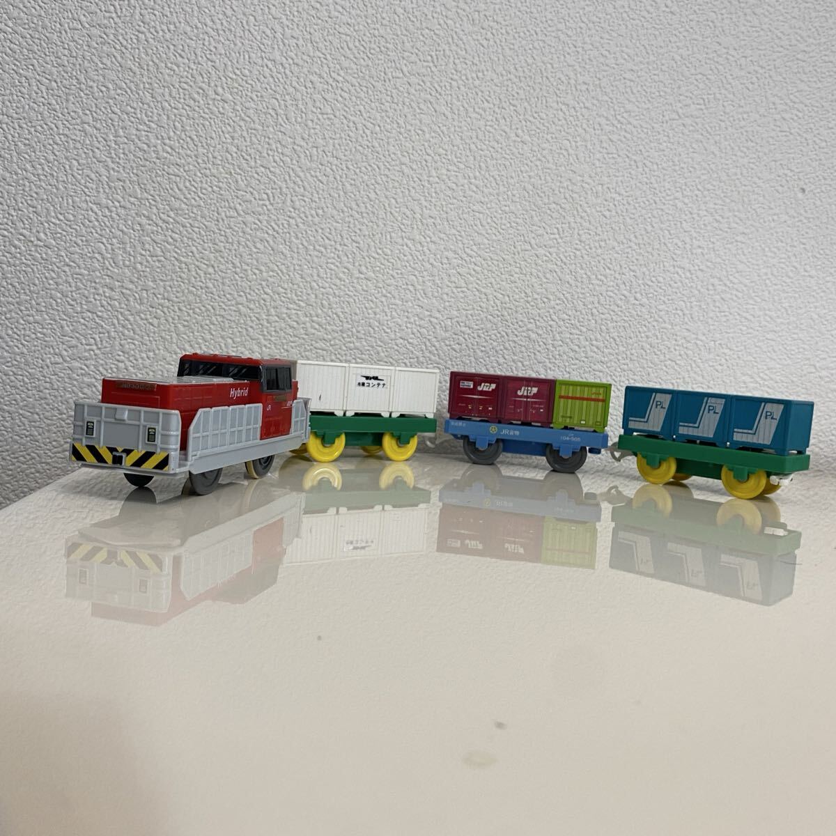 Plarail HD300 hybrid локомотив контейнер машина 3 обе рефрижератор контейнер JR RL KF-02 Plarail HD300 hybrid локомотив контейнер машина 3 обе рефрижератор контейнер JR RL KF-02