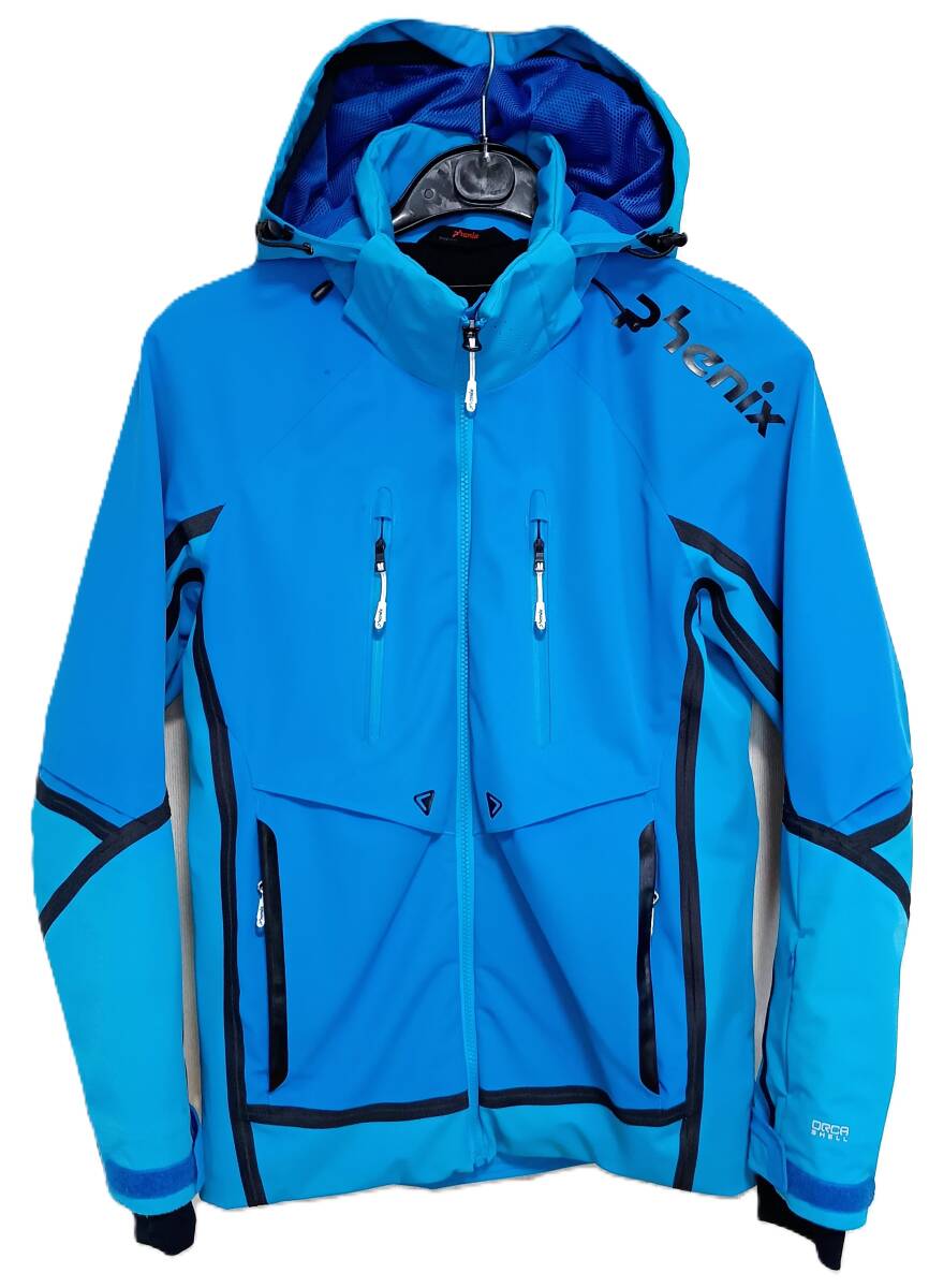 世界地図復刻Phenix フェニックス上下セット! スキーウエア Mサイズ デモモデル DEMO ブルー_画像2