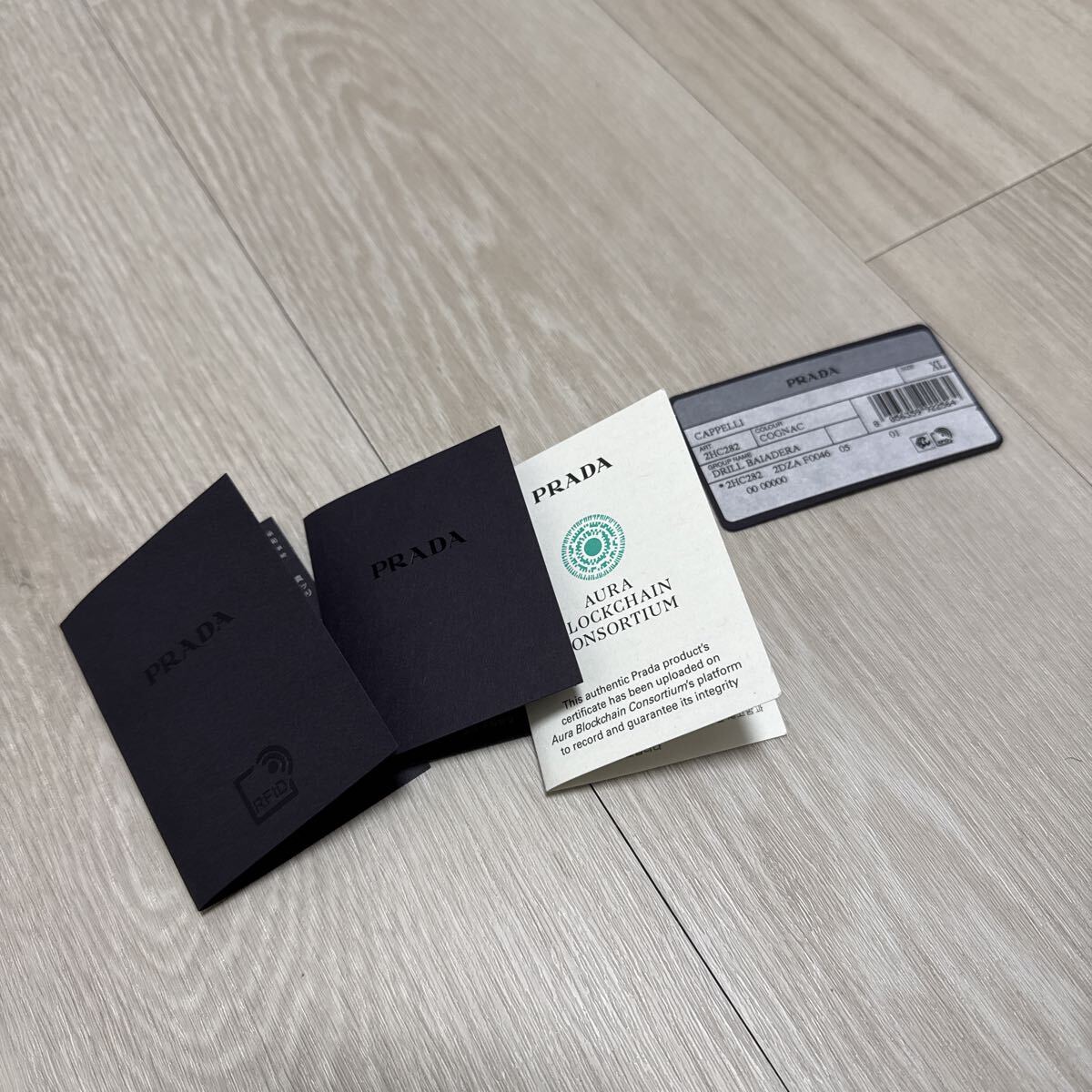 PRADA Prada панама шляпа XL треугольник Logo 22SS Re-Nylon Bucket Hat 2HC282 многоцветный новый товар не использовался стандартный товар нейлон 