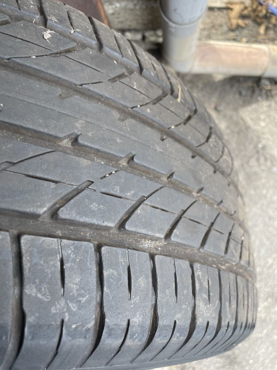 30アルファード ヴェルファイア 純正 18インチ アルミホイール ハイグロス 235/50R18 タイヤ山あり 1本のみ_画像4