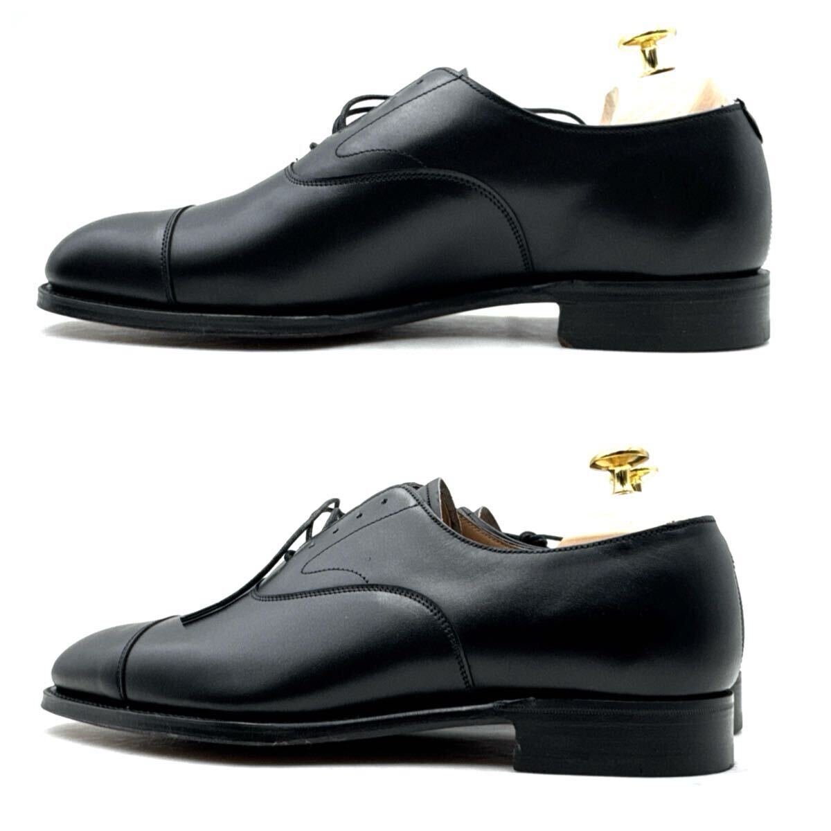 【極美品/付属品完備】JOSEPH CHEANEY ジョセフチーニー ALFRED アルフレッド 6 1/2 F (6.5F) 125ラスト ストレートチップ 英国製 正規品_画像4