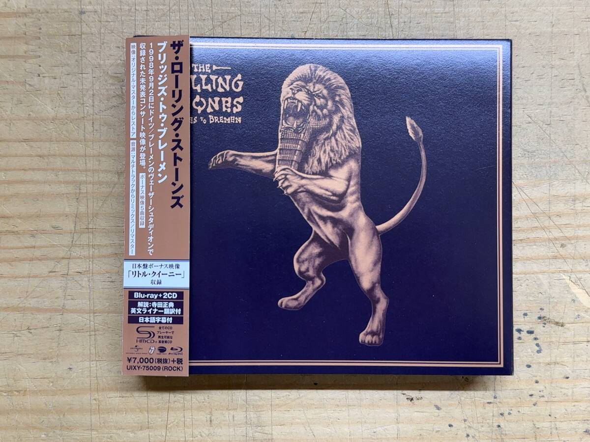 A18◎ザ・ローリング・ストーンズ「ブリッジズ・トゥ・ブレーメン」UIXY-75009/Blu-ray+2SHM-CD 完全生産限定盤/251126 _画像1