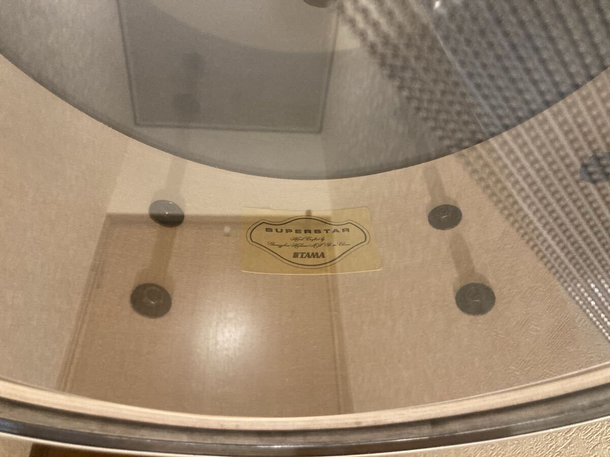 【ほぼ即決価格】スネアドラム(Tama SUPERSTAR復刻版 14×5)_画像9