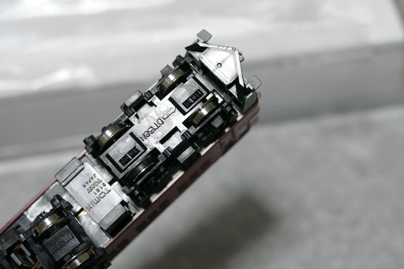 EF81　交直流機標準色　ローズ　JR西日本仕様　敦賀機関区・富山機関区車　TOMIX　動作確認済・ライト点灯　ブルートレイン　DD　ED　1124_画像4