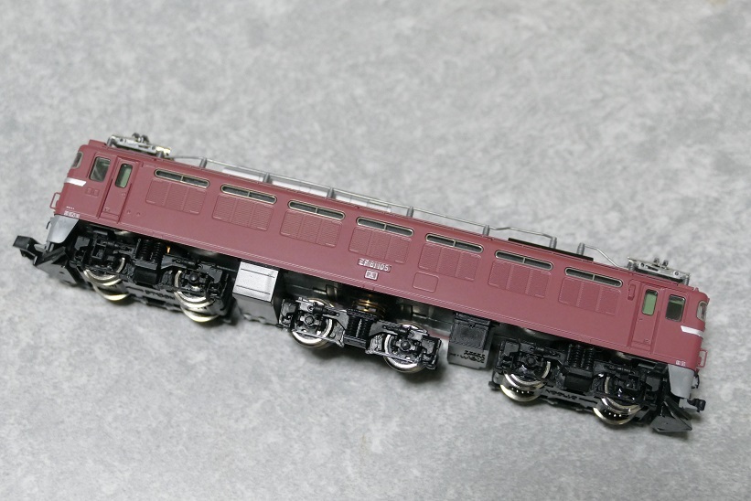 EF81　交直流機標準色　ローズ　JR西日本仕様　敦賀機関区・富山機関区車　TOMIX　動作確認済・ライト点灯　ブルートレイン　DD　ED　1124_画像3