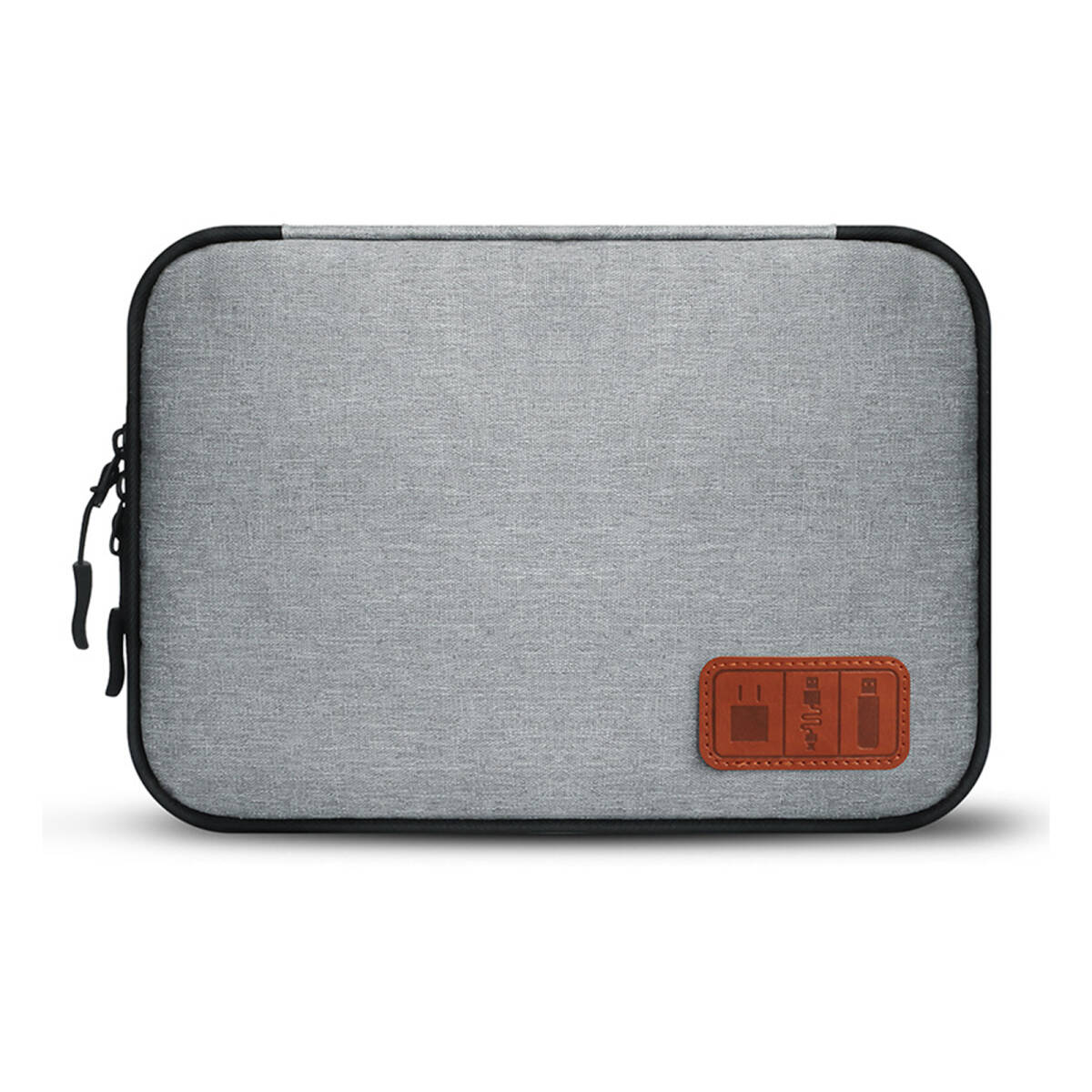 ケーブル収納 ガジェットポーチ 旅行 出張 便利グッズ モバイルバッテリー ケース 小物入れ 収納ポーチ ;J3743;_画像1