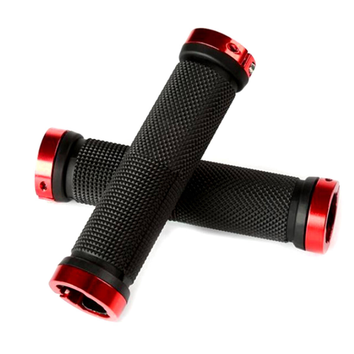 マウンテンバイクロック可能なハンドルバーグリップ 再利用可能な自転車ハンドルカバー ハンドル保護カバー サイクリング用品 1ペア ;J777;_画像1