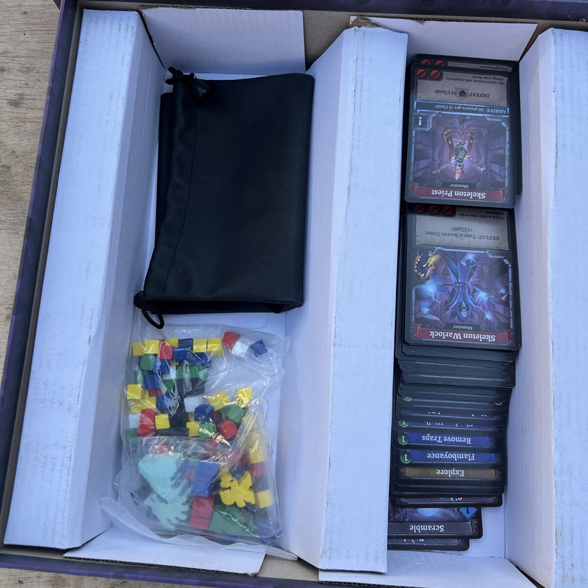 ボードゲーム他まとめ/ MTG 英語版/Splendor/CLANK! CATACOMBS/アエテルナ/スカルキング/THE CRER/Splendor Duel 等 カードゲーム 中古_画像9