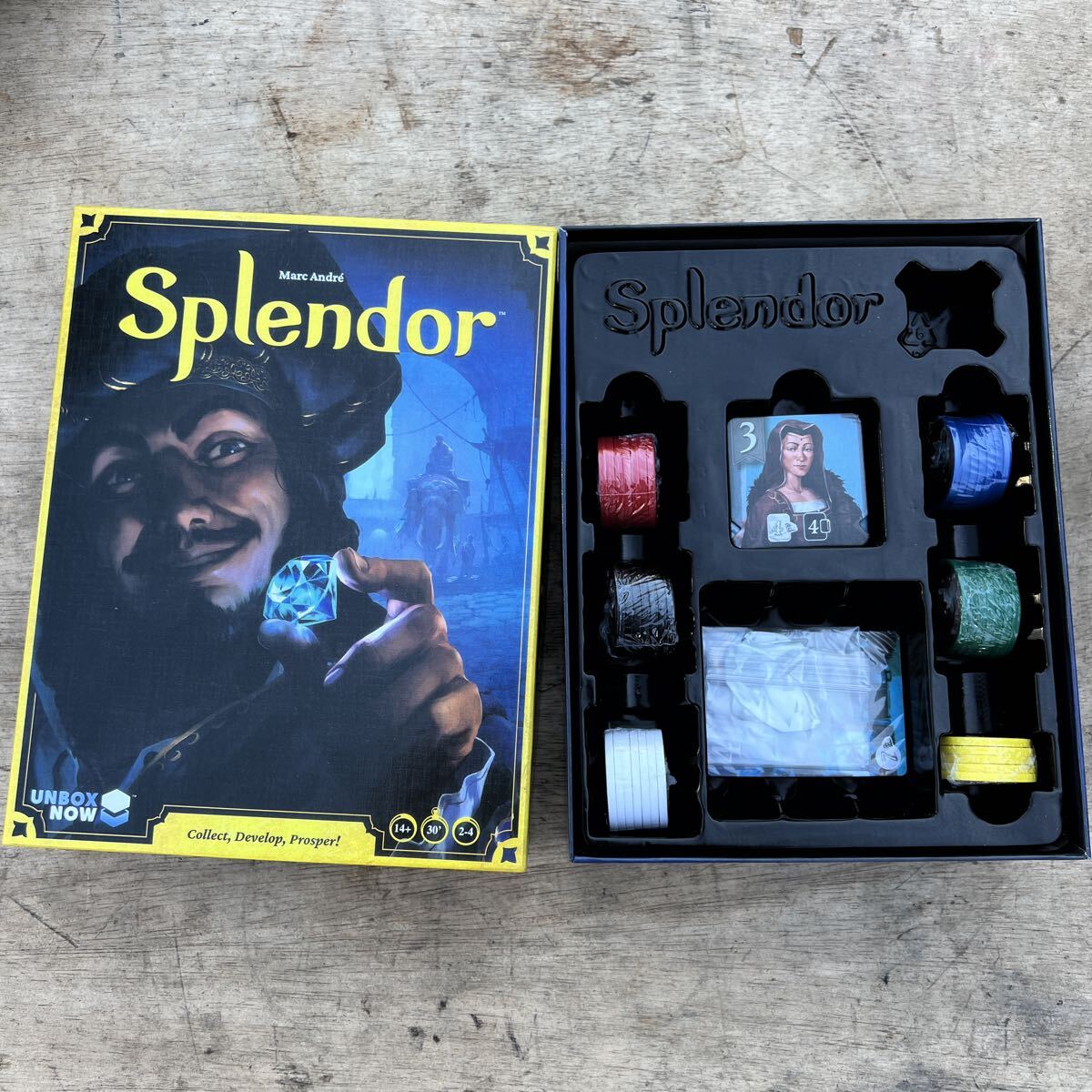 ボードゲーム他まとめ/ MTG 英語版/Splendor/CLANK! CATACOMBS/アエテルナ/スカルキング/THE CRER/Splendor Duel 等 カードゲーム 中古_画像10