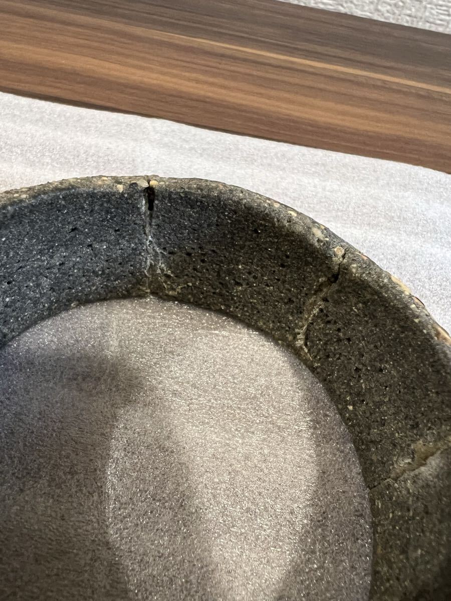 超希少/ CHANEL シャネル ココマーク ヴィンテージ バングル ブレスレット 1994年 カール・ラガーフェルド 石 コンクリート 中古 当時物_画像5